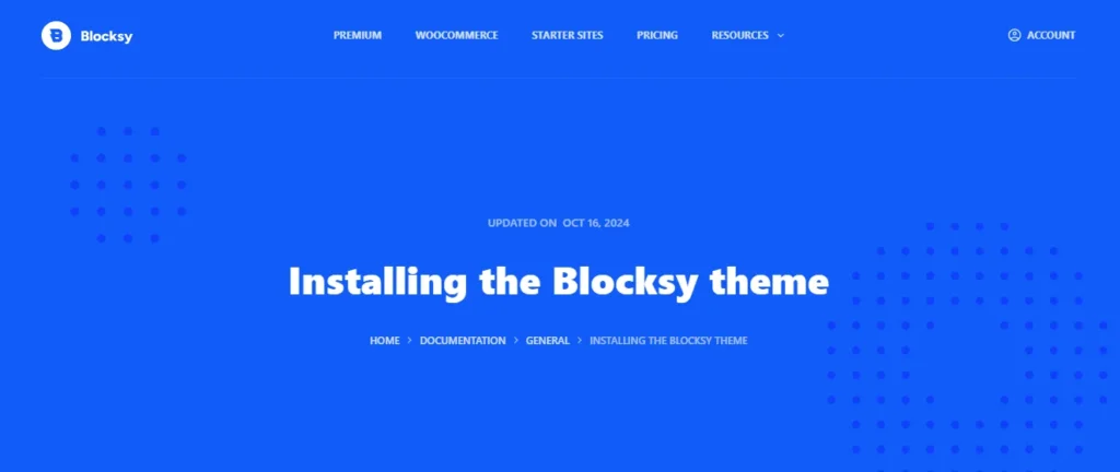 Blocksy best photography theme