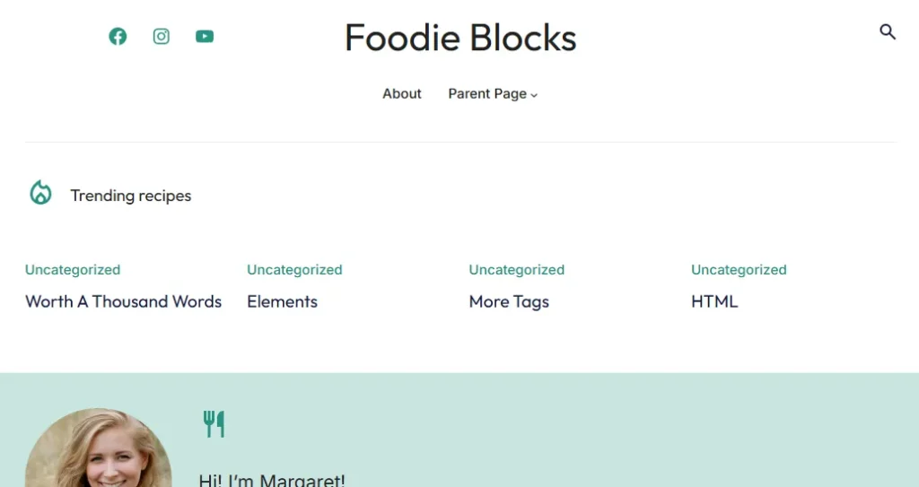 Foodie Blocks