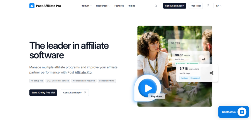Post Affiliate Pro